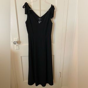 NWT Black Midi Dress